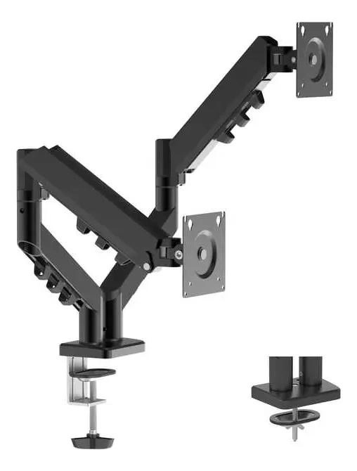 SOPORTE DOBLE PARA MONITOR ARTICULADO DE 13 A 32 PULGADAS - 6