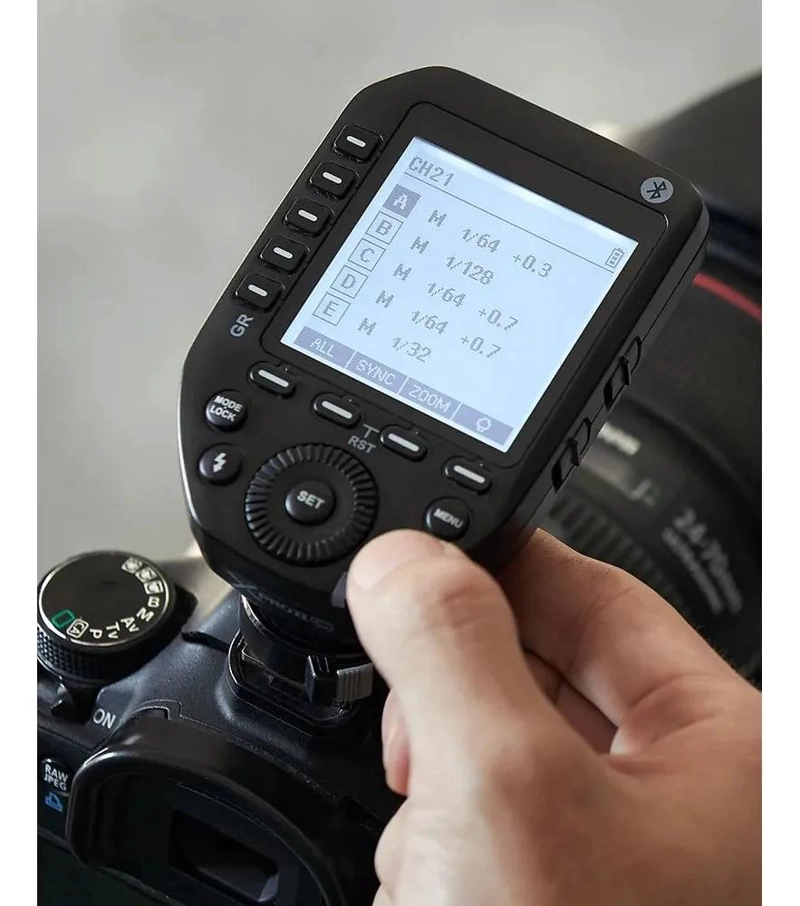 DISPARADOR INALAMBRICO TTL CON BLUETOOTH PARA NIKON - 7