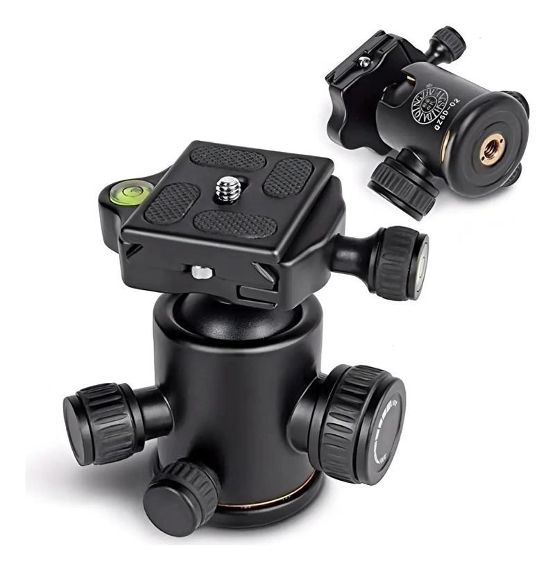 TRIPODE MONOPODE PROFESIONAL ROTULA 360° PARA CAMARAS - 5
