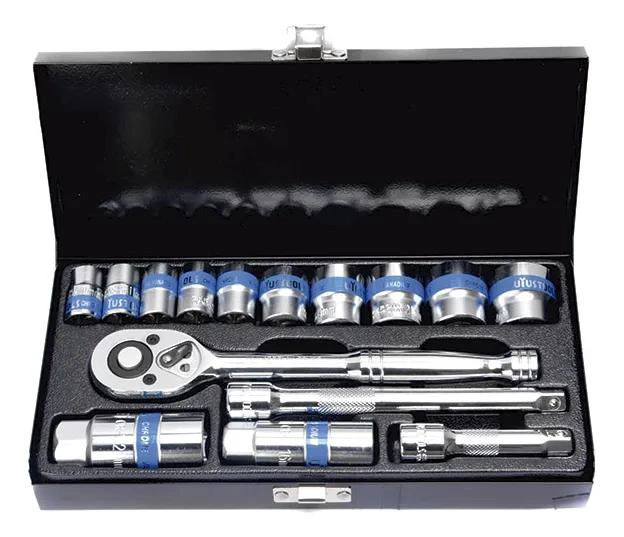 SET DE DADOS DE 3/8 PULGADAS CON 15 PIEZAS - 1