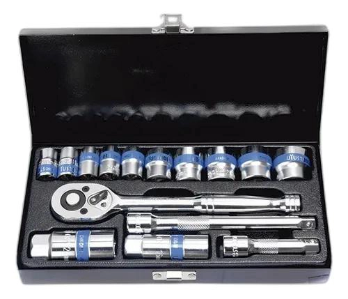 SET DE DADOS DE 3/8 PULGADAS CON 15 PIEZAS - 4