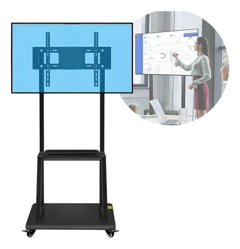 SOPORTE MOVIL PARA TV DE 32 A 70 PULGADAS CON RUEDAS - 1
