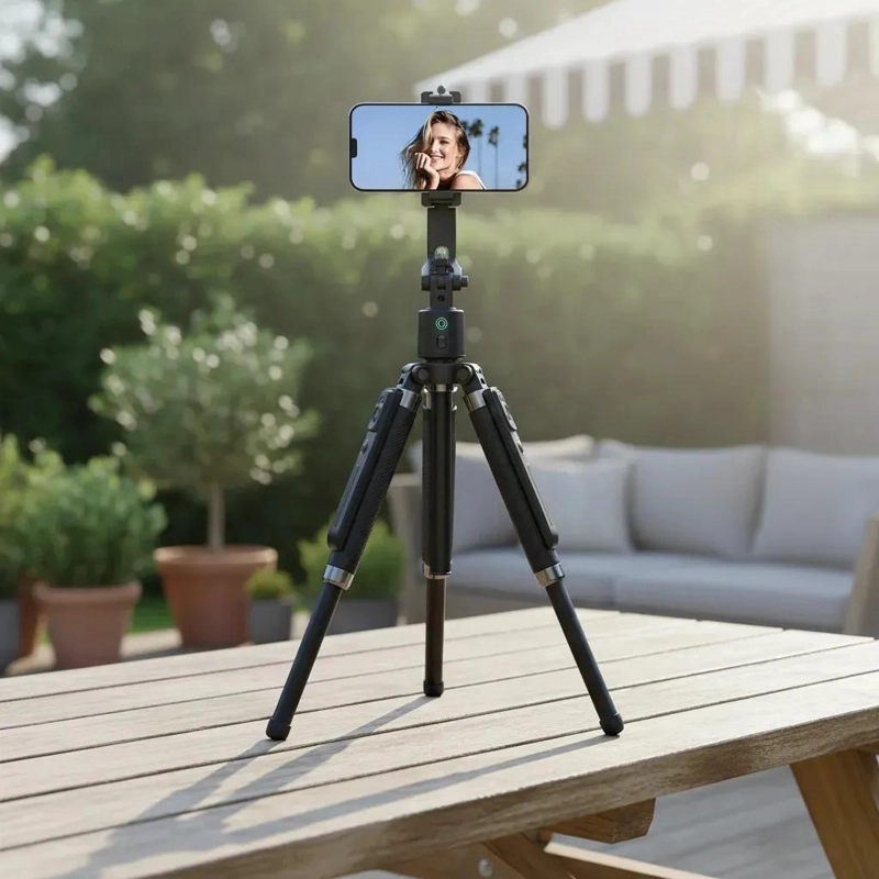 TRIPODE ESTABILIZADOR 360° CON SEGUIMIENTO FACIAL PARA CELULAR - 4