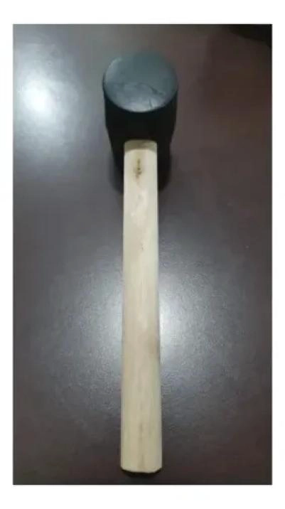 MARTILLO DE GOMA CON MANGO DE MADERA - 5