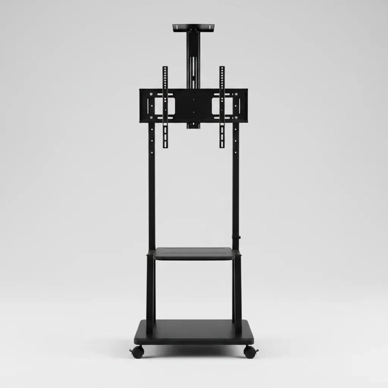 RACK TV PEDESTAL CON RUEDAS PARA TELEVISORES DE 32 A 70 PULGADAS - 1