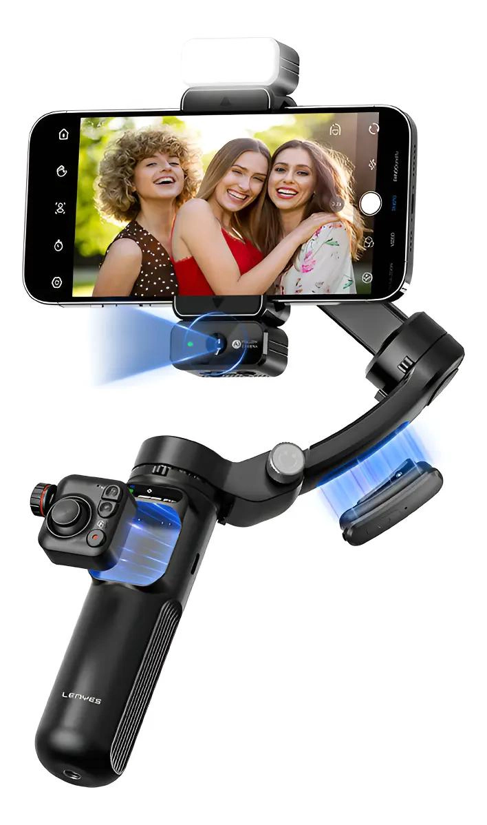 ESTABILIZADOR GIMBAL DE 3 EJES PARA SMARTPHONES CON IA - 1