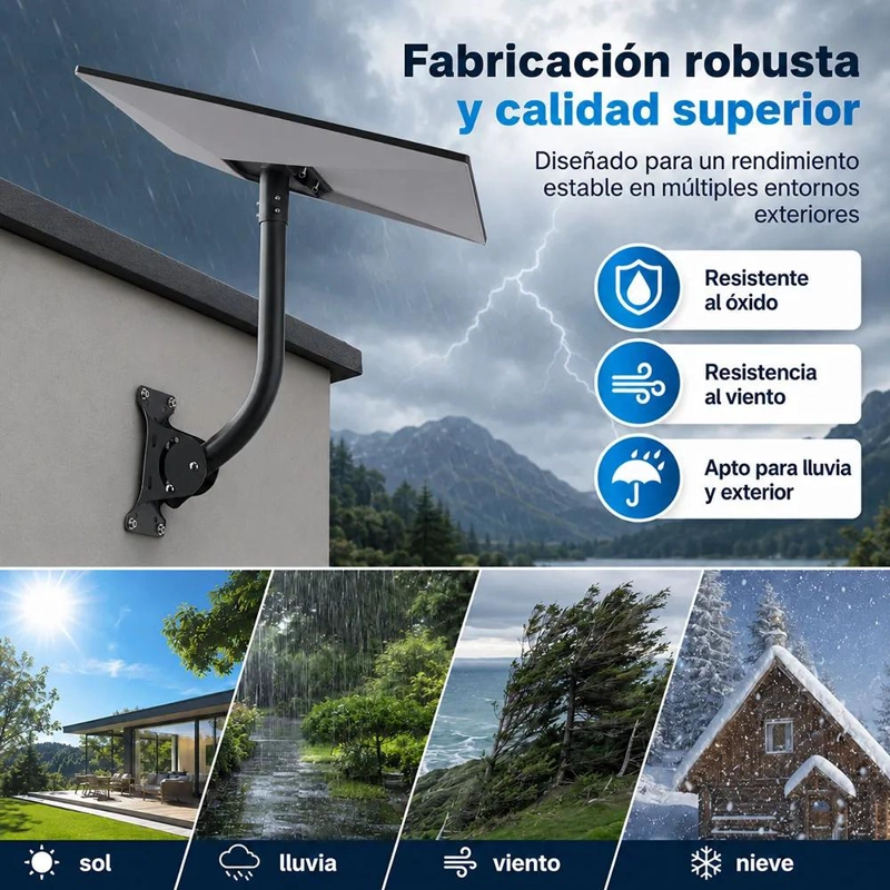 SOPORTE PARA ANTENA STARLINK V3 CON KIT DE INSTALACION COMPLETO - 4