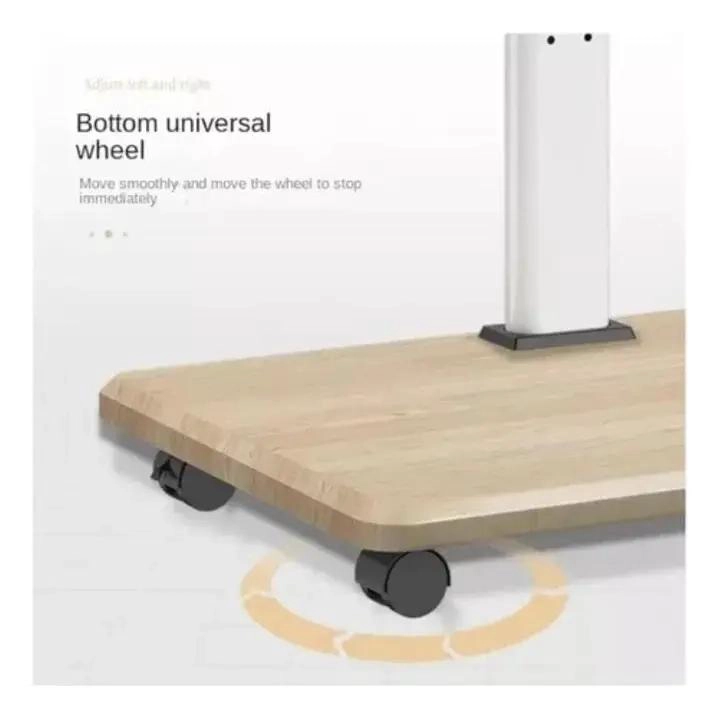 SOPORTE MOVIL PARA TV CON RUEDAS Y BASE PEDESTAL DE 32 A 75 PULGADAS - 4