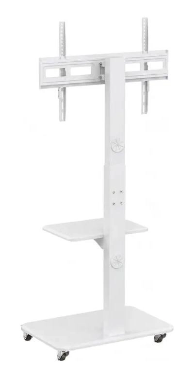 SOPORTE MOVIL PARA TELEVISORES CON RUEDAS Y ALTURA AJUSTABLE - 2