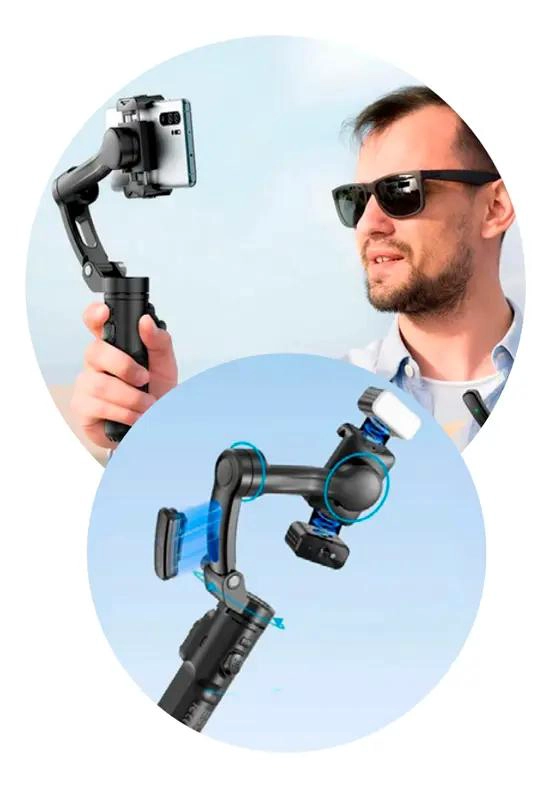 ESTABILIZADOR GIMBAL 3 EJES PARA SMARTPHONE CON CONTROL INTUITIVO - 3