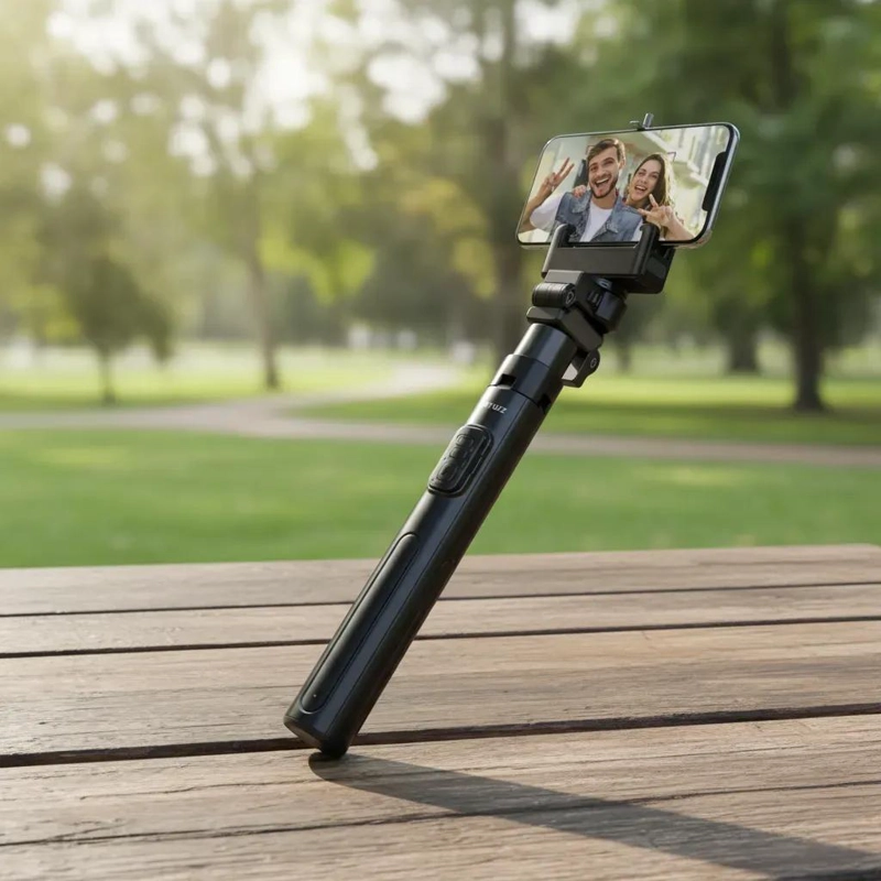 PALO SELFIE CON ESTABILIZADOR GIMBAL PARA GRABACIONES ESTABLES - 3