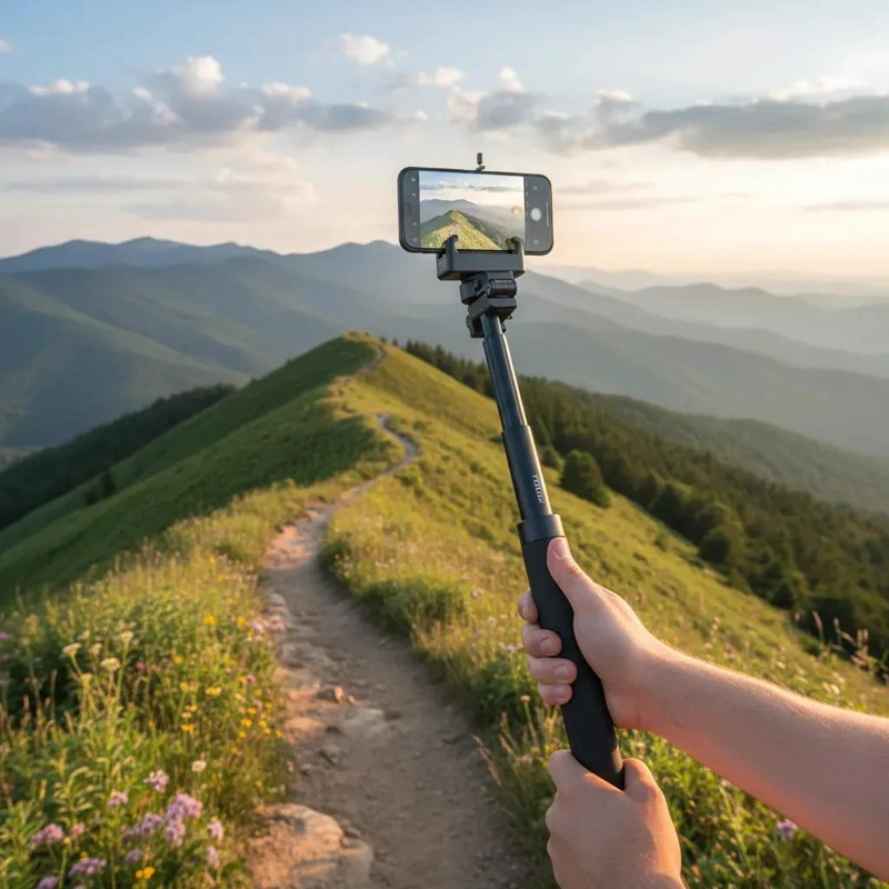 PALO SELFIE CON ESTABILIZADOR GIMBAL PARA GRABACIONES ESTABLES - 5
