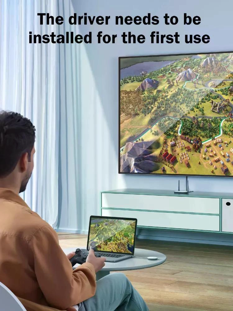TRANSMISOR INALAMBRICO DE VIDEO HDMI Y VGA PARA CONEXIONES ESTABLES - 7