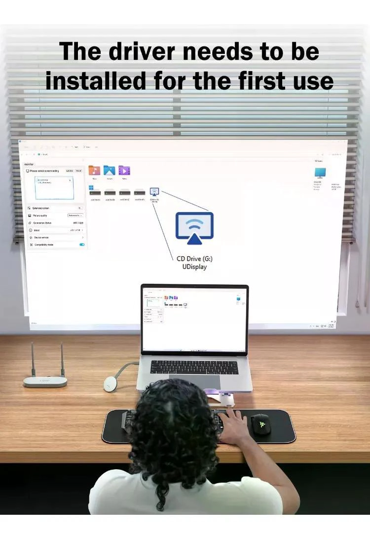 TRANSMISOR INALAMBRICO DE VIDEO HDMI Y VGA PARA CONEXIONES ESTABLES - 9