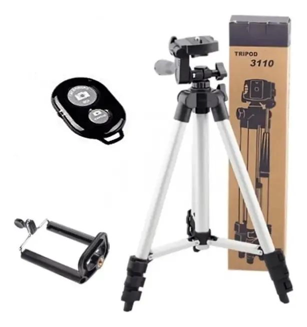 TRIPODE AJUSTABLE PARA CAMARA Y CELULAR CON CONTROL BLUETOOTH - 1