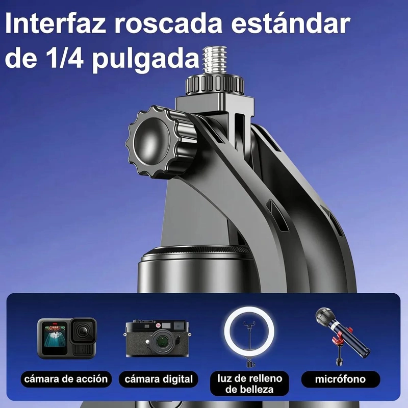 TRIPODE CELULAR 1,83M CON SEGUIMIENTO FACIAL Y CONTROL REMOTO - 5