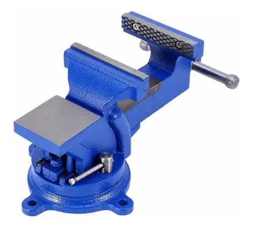 TORNILLO DE BANCO MECANICO 4 PULGADAS PARA TRABAJOS PESADOS - 4