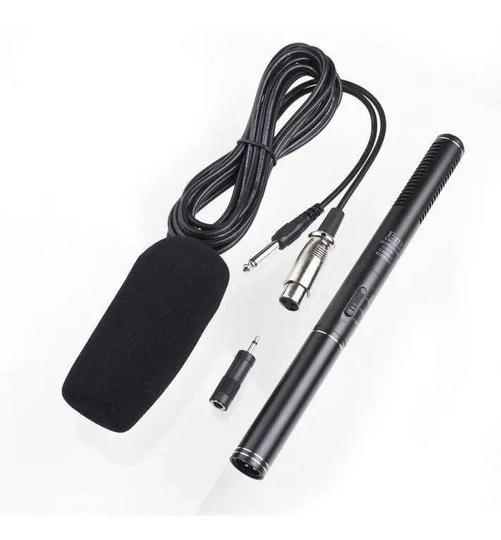 MICROFONO UNIDIRECCIONAL PARA CAMARA Y CAÑA DE AUDIO - 2