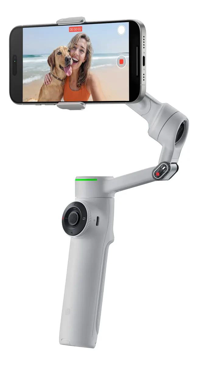 ESTABILIZADOR PARA CELULAR INSTA360 FLOW 2 PRO COLOR GRIS - 1