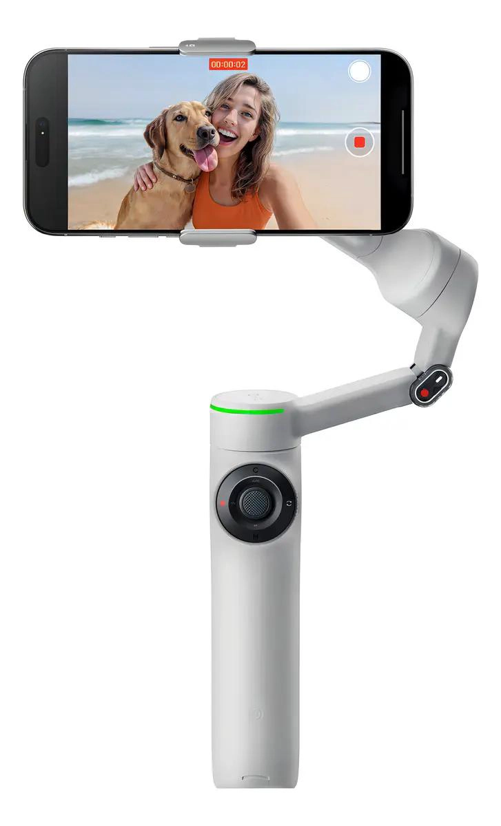 ESTABILIZADOR PARA CELULAR INSTA360 FLOW 2 PRO COLOR GRIS - 2
