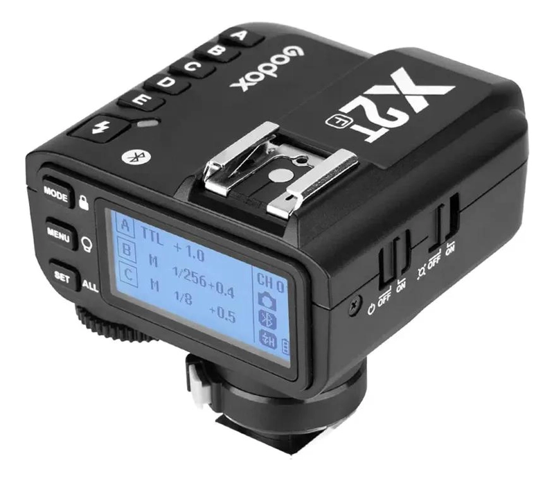 DISPARADOR INALAMBRICO PARA FLASH CON BLUETOOTH Y PANTALLA LCD - 1