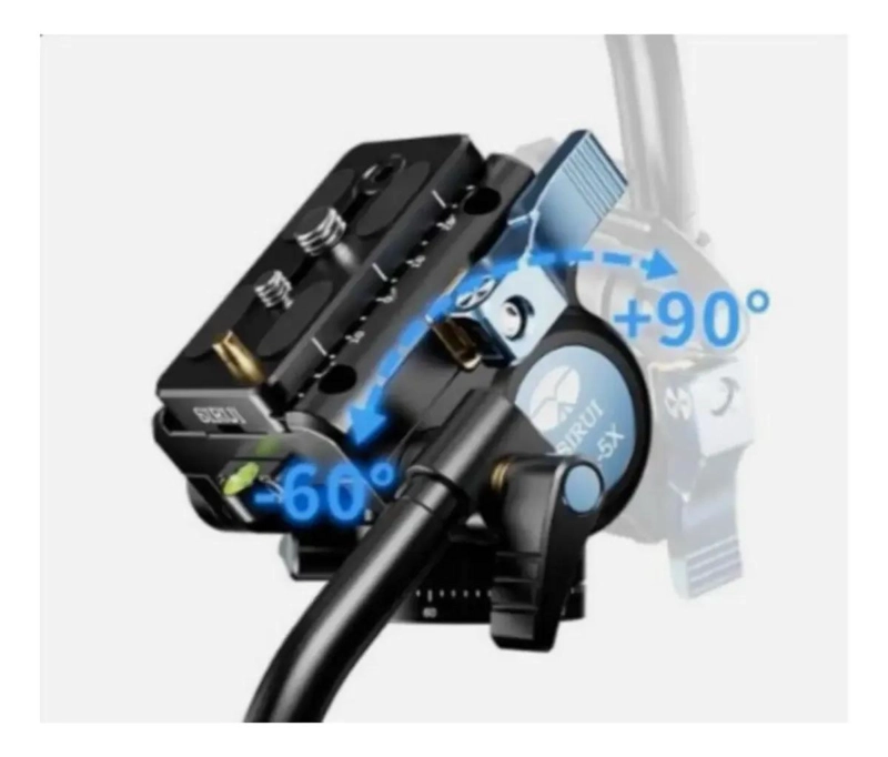 CABEZAL DE VIDEO PROFESIONAL CON SISTEMA FLUIDO Y SEGURIDAD - 5