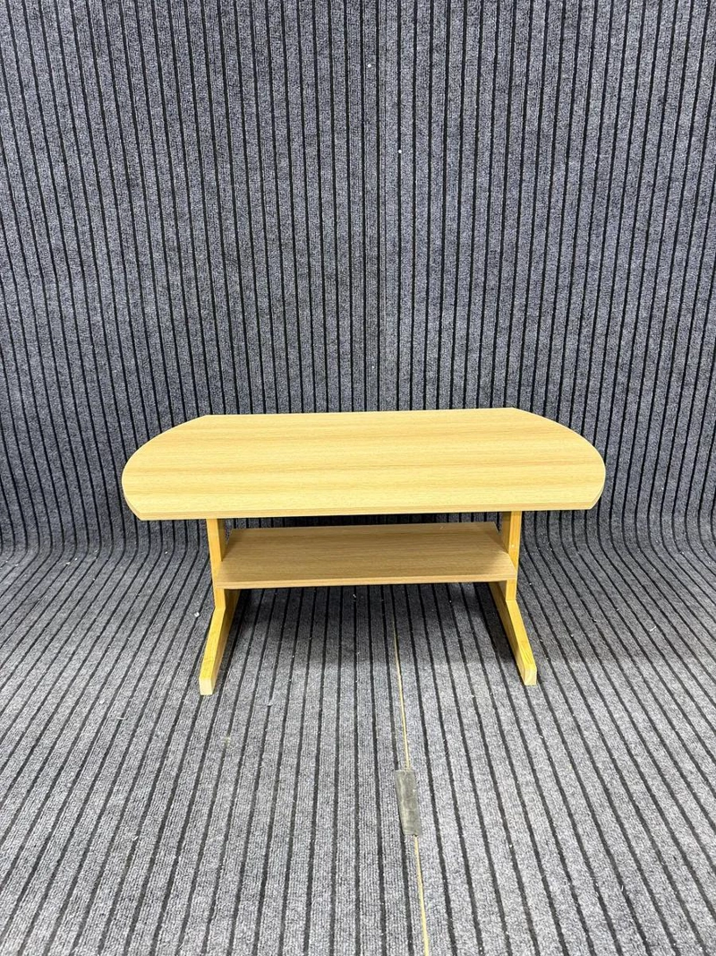 MESA DE CENTRO DOBLE NIVEL 100 CM PARA LIVING MODERNO - 5