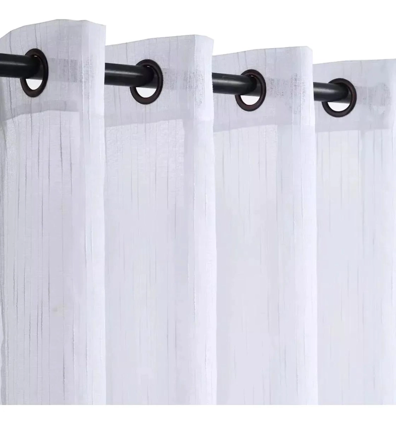 VISILLO DE LINO VELO BLANCO 2 PAÑOS PARA DECORACION - 1