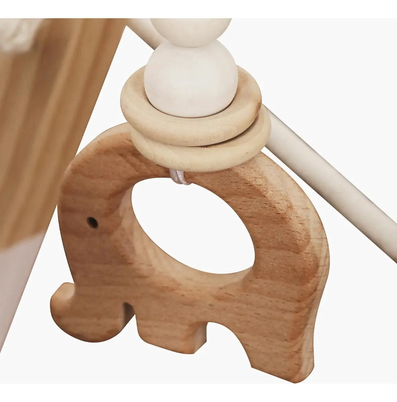 GIMNASIO INFANTIL DE MADERA PARA DESARROLLO MOTOR - 6