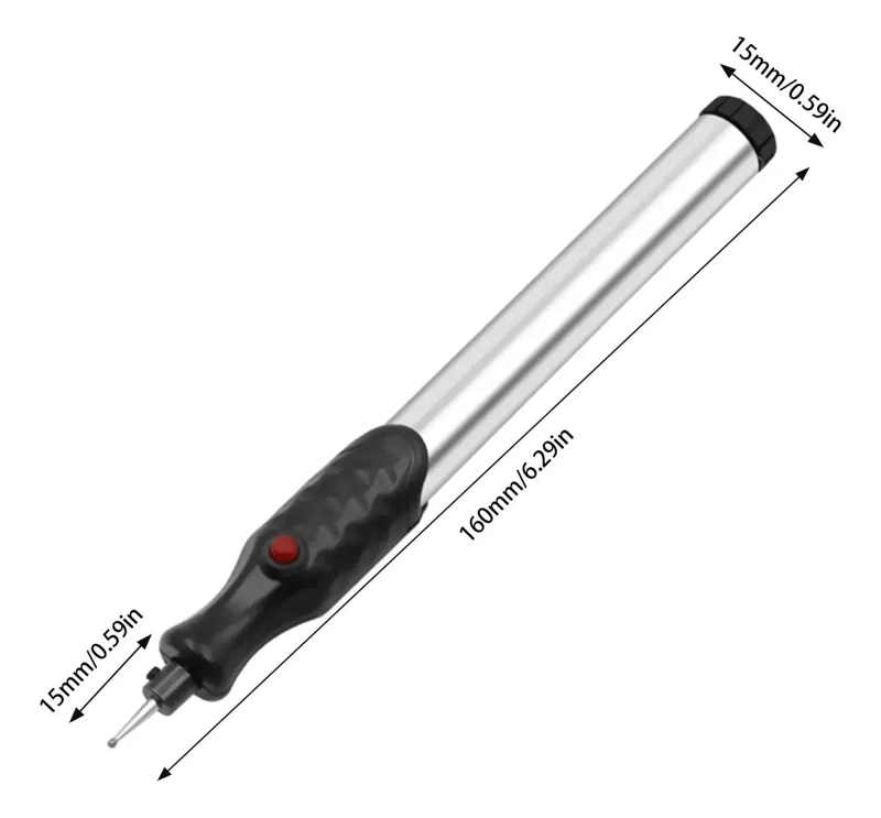 LAPIZ GRABADOR FINO PARA VIDRIO Y METAL - 2