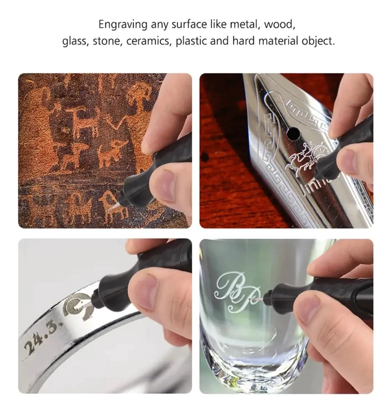 LAPIZ GRABADOR FINO PARA VIDRIO Y METAL - 6
