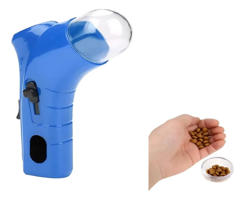 LANZADOR DE SNACKS PARA PERROS IDEAL PARA EJERCICIO Y DIVERSION - 2