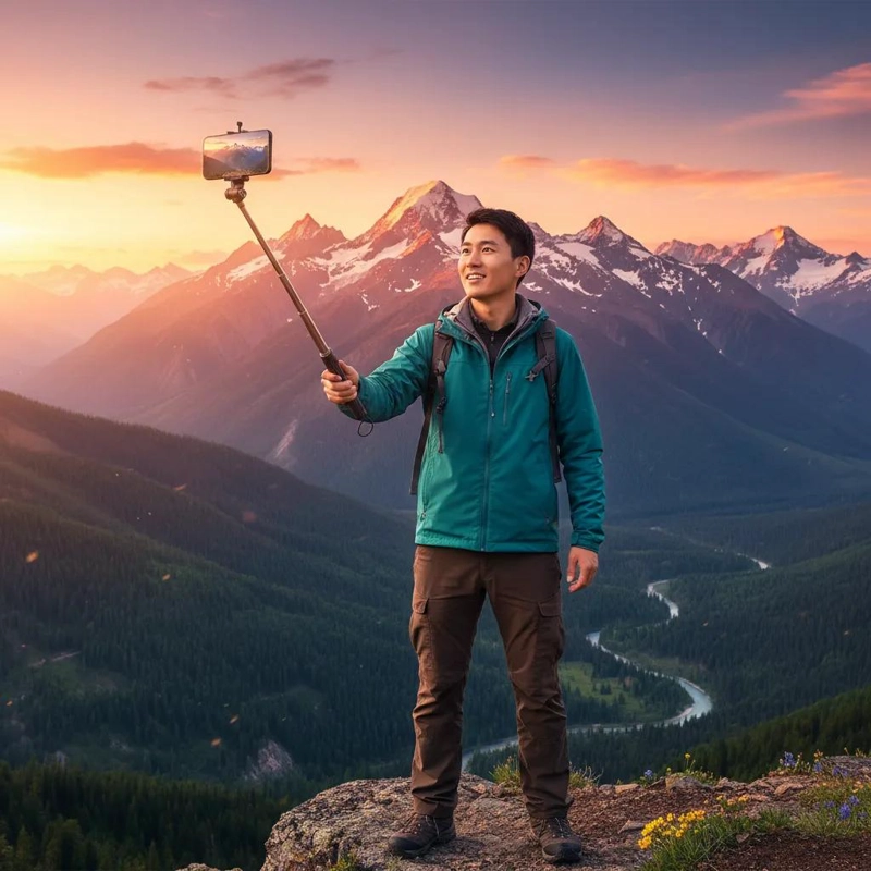 PALO SELFIE TRIPODE INTELIGENTE 1.8M PARA FOTOS Y VIDEOS - 2