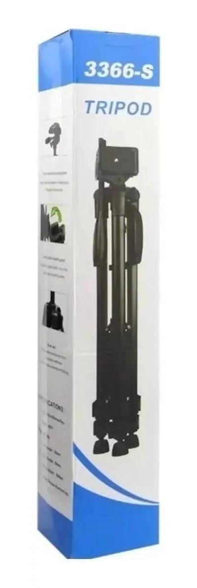 TRIPODE TELESCOPICO DE ALUMINIO PARA CAMARA Y CELULAR - 3