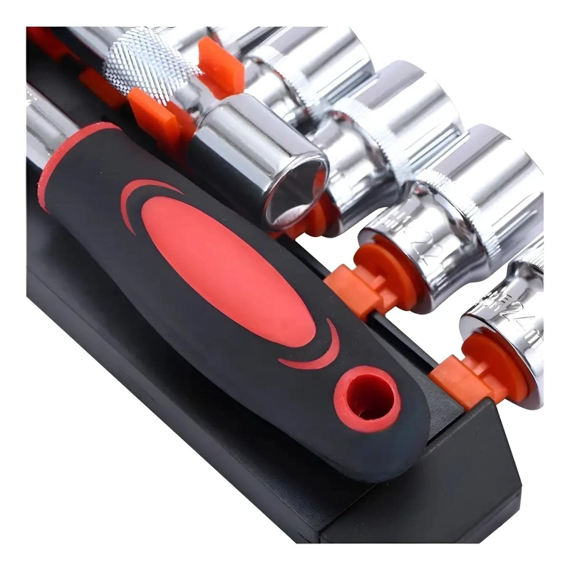 KIT JUEGO DE DADOS 12 PIEZAS CROMO VANADIO - 1