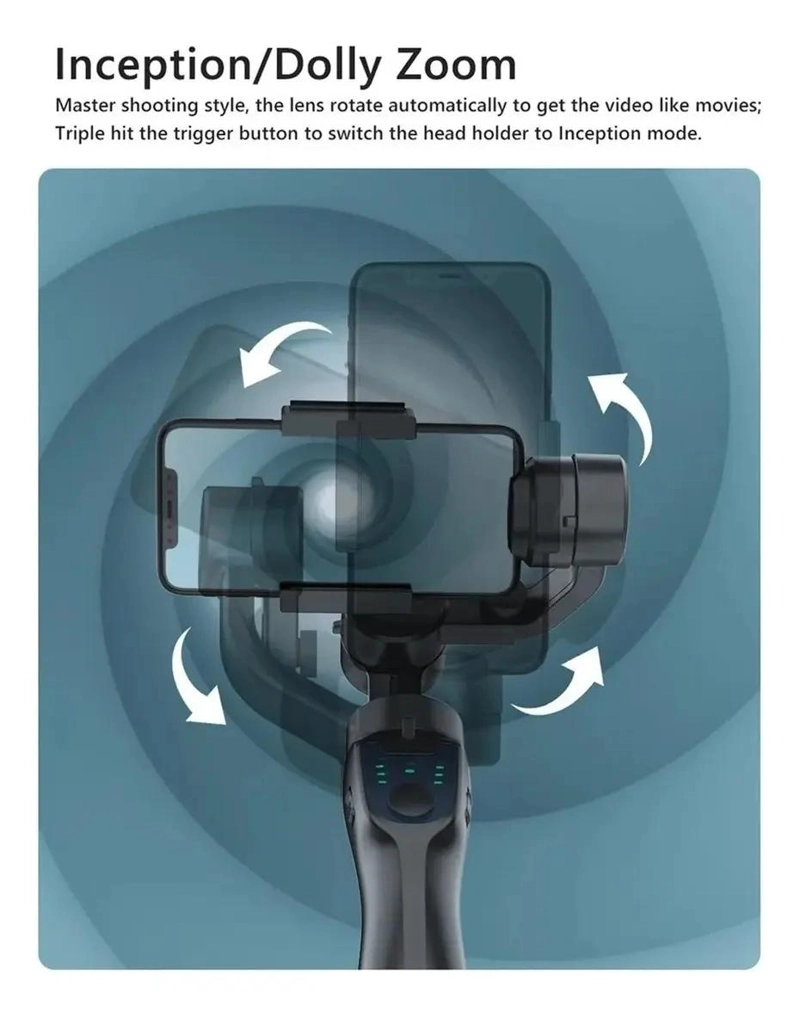 ESTABILIZADOR DE CELULAR GIMBAL PARA VIDEOS Y FOTOS - 7