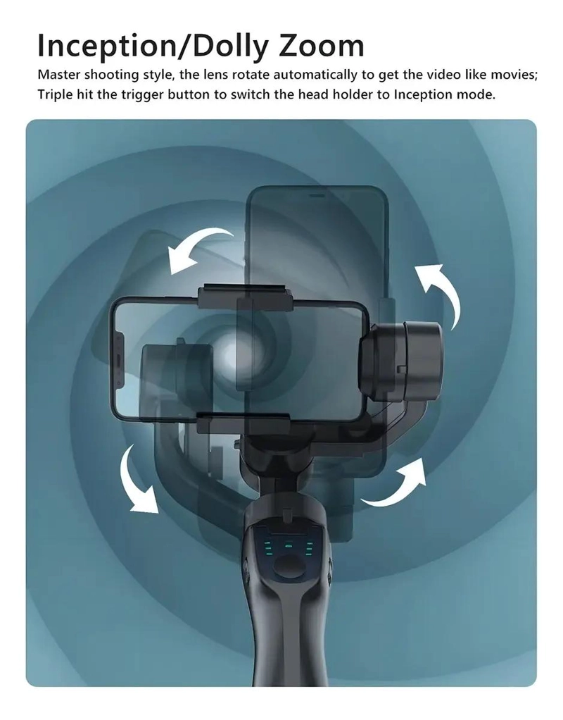 ESTABILIZADOR DE IMAGEN PARA CELULAR Y CAMARAS DE ACCION - 7