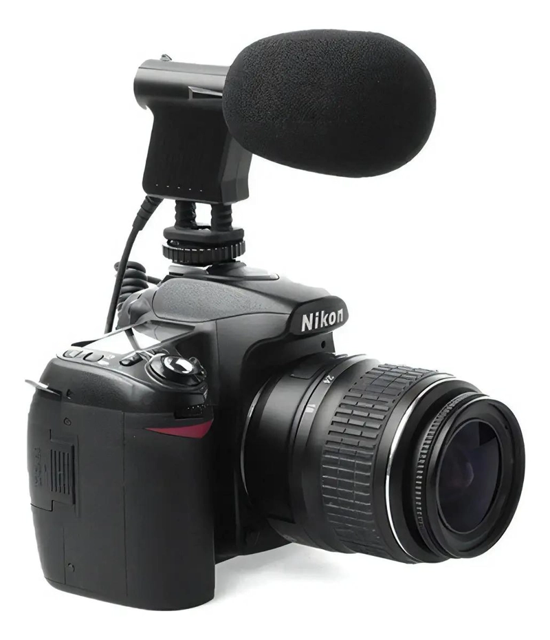 MICROFONO DE CONDENSADOR DIRECCIONAL PARA GRABACION DE AUDIO - 2