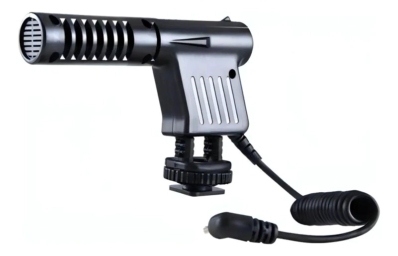 MICROFONO DE CONDENSADOR DIRECCIONAL PARA GRABACION DE AUDIO - 4