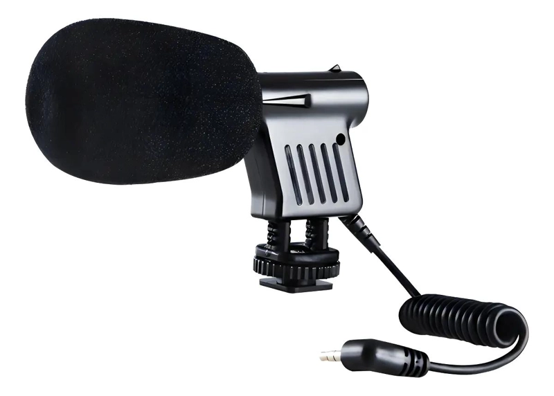 MICROFONO DE CONDENSADOR DIRECCIONAL PARA GRABACION DE AUDIO - 6