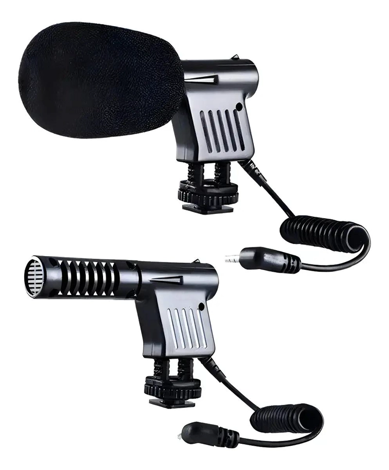 MICROFONO DE CONDENSADOR DIRECCIONAL PARA GRABACION DE AUDIO - 7