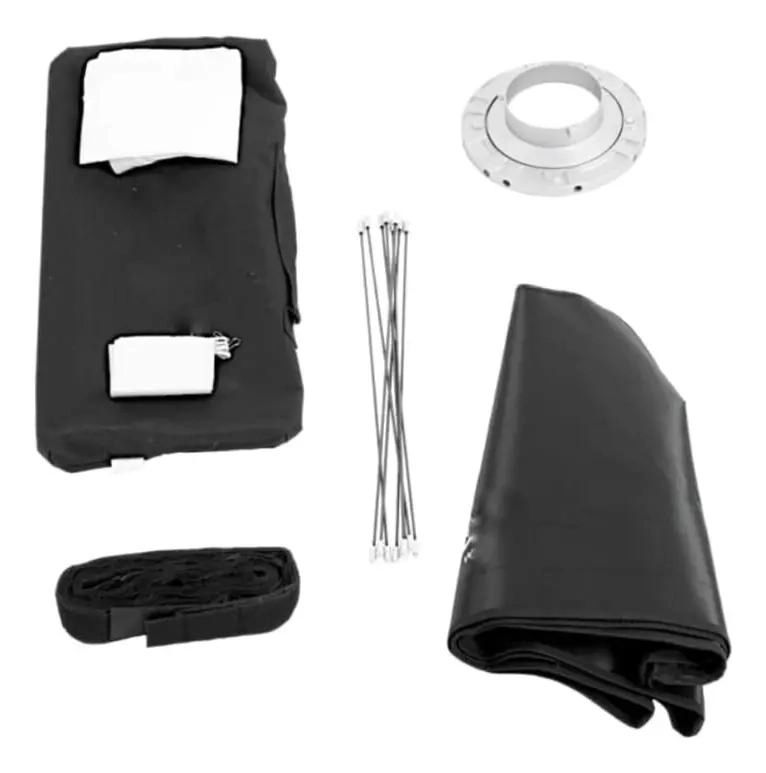 OCTABOX 140CM CON MONTURA BOWENS Y GRILLA PARA FOTOGRAFIA - 2