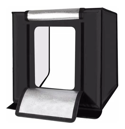 ESTUDIO FOTOGRAFICO PORTATIL CON ILUMINACION LED 40X40 CM - 3