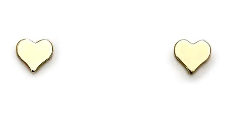 AROS CORAZON 4MM ENCHAPADO ORO 18K HIPOALERGE NICO - 2