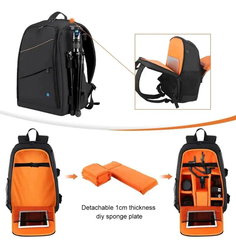 MOCHILA PROFESIONAL PARA FOTOGRAFIA Y LAPTOP CON FUNDA IMPERMEABLE - 3