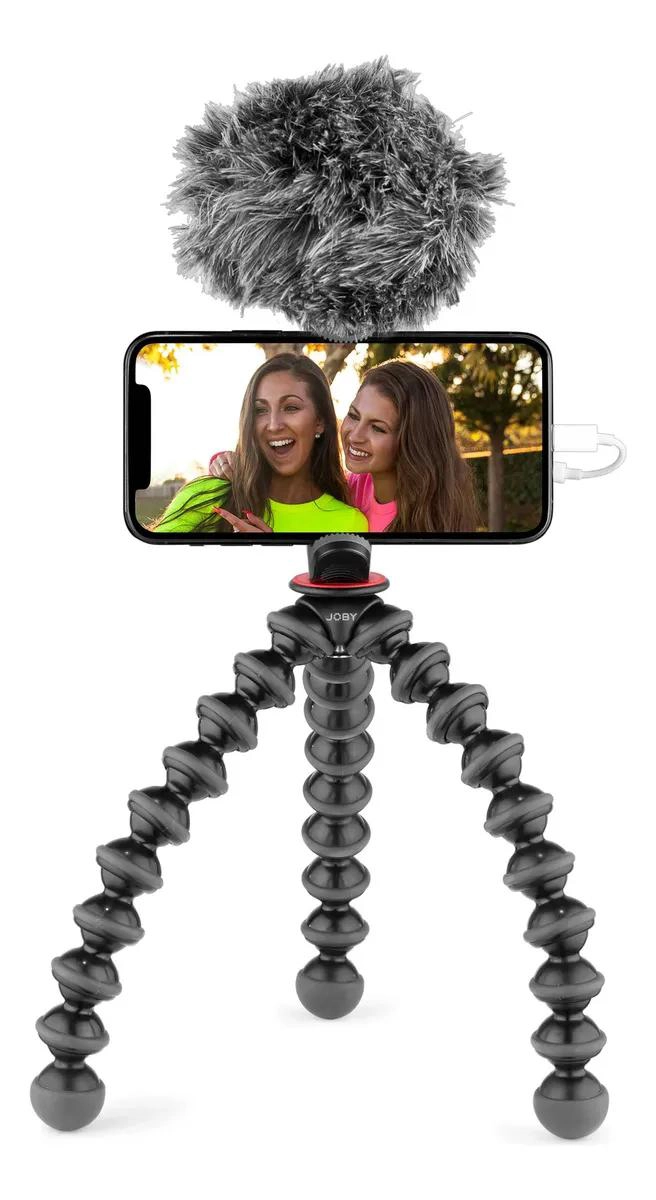TRIPODE FLEXIBLE PARA CAMARAS Y SMARTPHONES COLOR NEGRO - 6