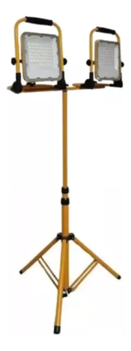 ATRIL TRIPODE SOPORTE CON FOCOS RECARGABLES 50W - 2