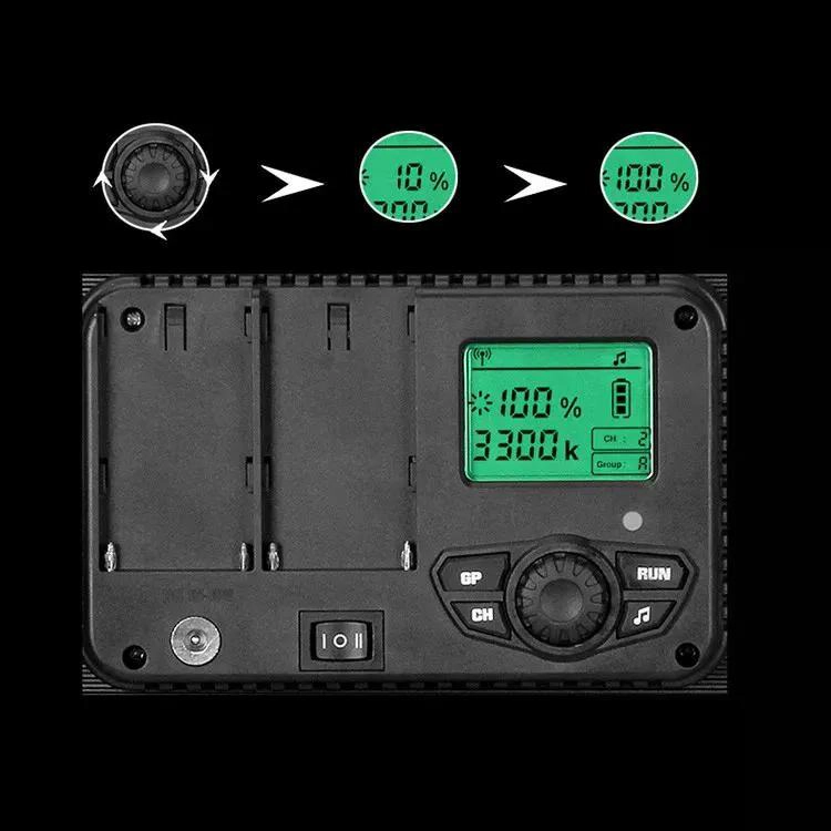 LAMPARA LED BASCULANTE CON 320 LEDS Y REGULADORES - 3