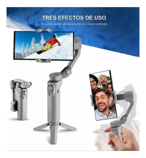 ESTABILIZADOR PLEGABLE PARA CELULARES CON SOPORTE AJUSTABLE - 3