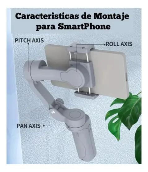 ESTABILIZADOR PLEGABLE PARA CELULARES CON SOPORTE AJUSTABLE - 5